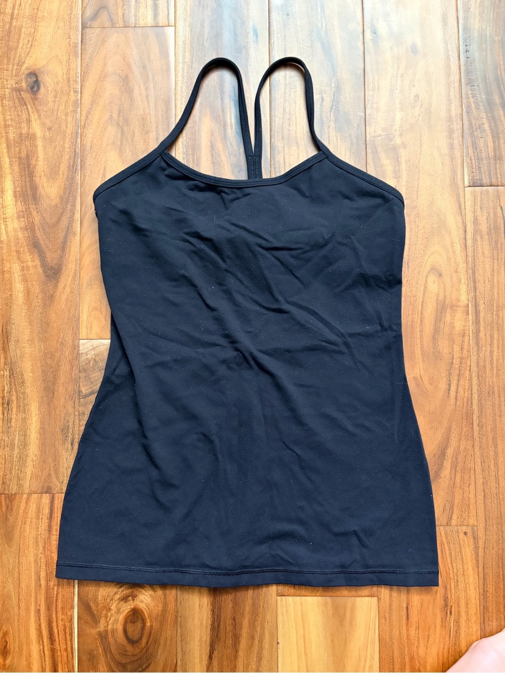 lululemon athletica Black Racerback Tank Top